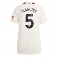 Manchester United Harry Maguire #5 Tredjetrøje Dame 2023-24 Kortærmet
